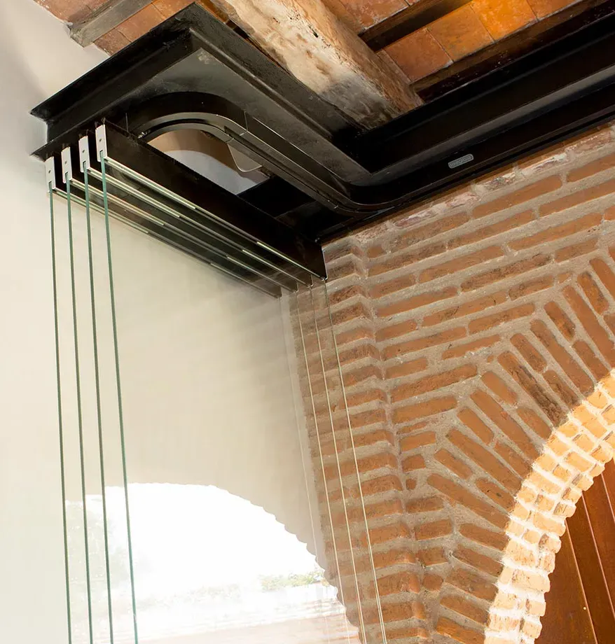 Cortinas de vidrio — proyecto Kristall